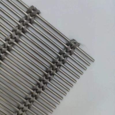 Oda Bölücü Çözümü Esnek Metal Ağı Kumaş Duvar Kaplama için PVD