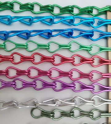 Anodlama özelleştirilebilir esnek metal örgü kumaşı 41.5% Açılış Alanı