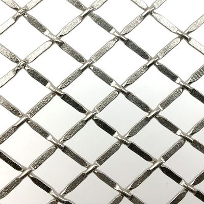 Polişli Dekoratif Tel Ağı Izgaraları 0.5-2mm Kalınlığı Ekolojik Dost