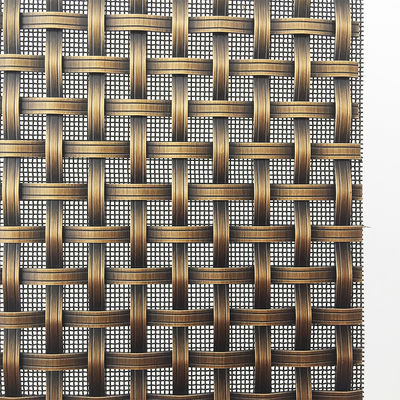 2-6mm Mesh Boyutu kare delik şeklinde dekoratif metal ızgaralar