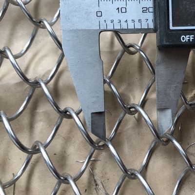 Dekoratif iç mekan Metal bobin perdeler Özel Tel Çakma 9mm % 80 Açık Alan