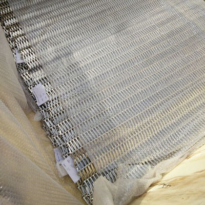 5 mm Tel Diametri Spiral Mesh Kemeri ISO9001 Sertifikası Uzunluğu 1m-36m Genişliği 6m