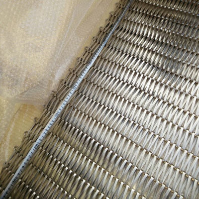 5 mm Tel Diametri Spiral Mesh Kemeri ISO9001 Sertifikası Uzunluğu 1m-36m Genişliği 6m