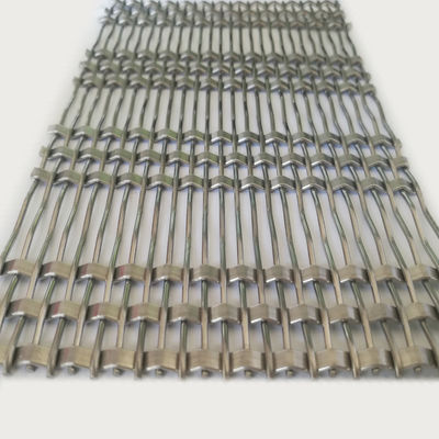 0.8mm 2.0mm Tel Diametri Paslanmaz Çelik Mimarlık Ağı Kolay Kurulum
