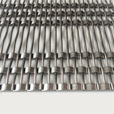 0.8mm 2.0mm Tel Diametri Paslanmaz Çelik Mimarlık Ağı Kolay Kurulum