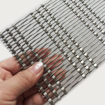0.8mm 2.0mm Tel Diametri Paslanmaz Çelik Mimarlık Ağı Kolay Kurulum