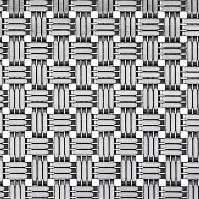 Plain Weave Architectural Mesh Panel Kablo Çapı 0.8mm 2.0mm