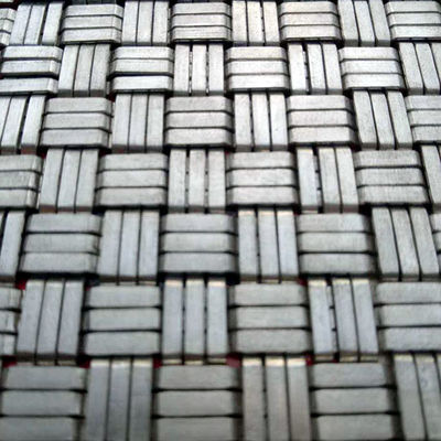Plain Weave Architectural Mesh Panel Kablo Çapı 0.8mm 2.0mm