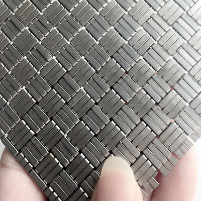 Plain Weave Architectural Mesh Panel Kablo Çapı 0.8mm 2.0mm