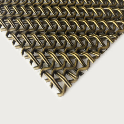 Dokuma Tipi Hollanda Dokuma Dekoratif Dokuma Tel Ağı Boyutu 2mm-100mm Dayanıklı