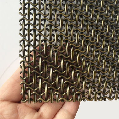 Dokuma Tipi Hollanda Dokuma Dekoratif Dokuma Tel Ağı Boyutu 2mm-100mm Dayanıklı