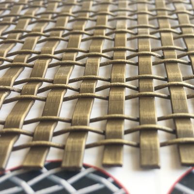 Harika Bronz Dekoratif Tel Ağı Sanat Kurulumları Mobilya Dekoratif Metal Ağı Mutfak Kabin