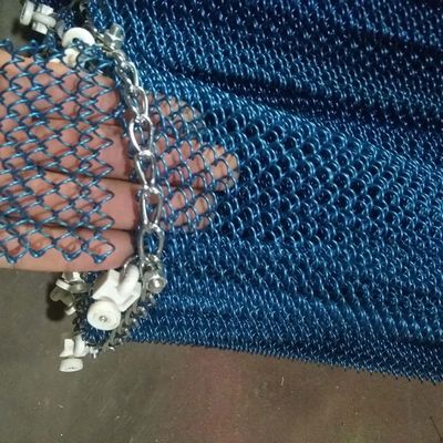 Özel ağ zincir bağlantı arka plan dekorasyon galvanizli bahçe çit güvenlik çit kumaş rulo post