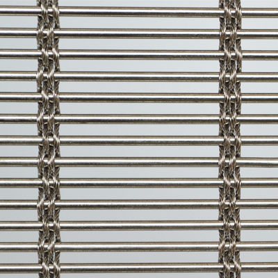 Ağır Güçlü Tel Anti Koroziv 1.2 Kgs Plain Weave Architectural Mesh ISO9001 Sertifikalı