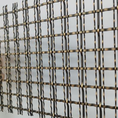 Korrozyona dayanıklı bronz paslanmaz çelik kabın için dokuma tel ağı