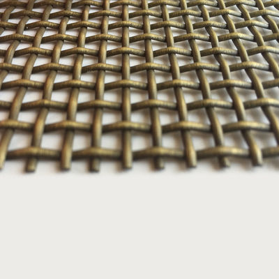 Çok yönlü mimari dokuma tel ağı 5 mm kalınlığı ve 2,0 mm x 3 kablo çapı ile