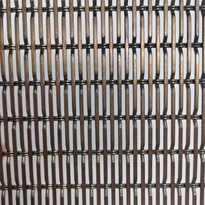 Çit için Anodized Alüminyum Dokuma Tel Kumaş Ağı Crimped Dokuma Tel Maçı
