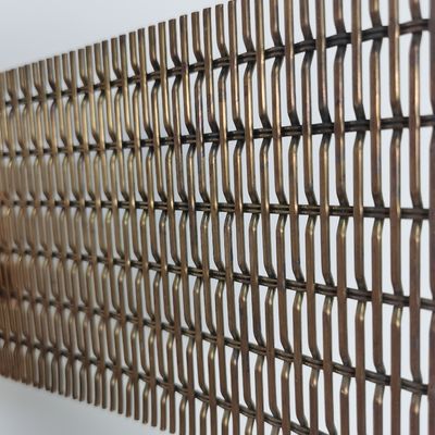 Çit için Anodized Alüminyum Dokuma Tel Kumaş Ağı Crimped Dokuma Tel Maçı
