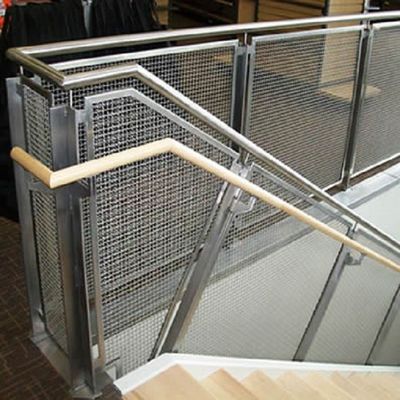 Mimarlıklı Kırık Dikili Tel Ağı Metal Tel Ağı Çit olarak İç ve Dış Güvenlik Olarak Kullanılabilir