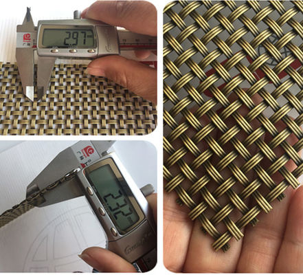 Özel Paslanmaz Çelik Metal Mesh Panelleri Konut Ticari İç mekanlarda Eşsiz Sert Yüzey Dekorasyonu için