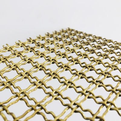 Özelliklendirilebilir Brass Metal Mesh Partition Kabine Alanlarında Sıkı Dekorasyon İçin Stil ve Dayanıklılık Sunar