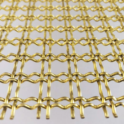 Özelliklendirilebilir Brass Metal Mesh Partition Kabine Alanlarında Sıkı Dekorasyon İçin Stil ve Dayanıklılık Sunar