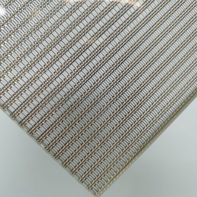 Çeşitli Uygulamalar için Altın Cam Laminasyonlu Tel Ağı 10-100 Ağı