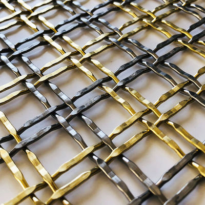 Kabine kapıları için sofistike paslanmaz çelik metal örgü örgü kalınlığı 3.3mm