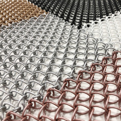 Çevre Koruması Kolay Kalıplama İnşaat Metal Mesh Tavan