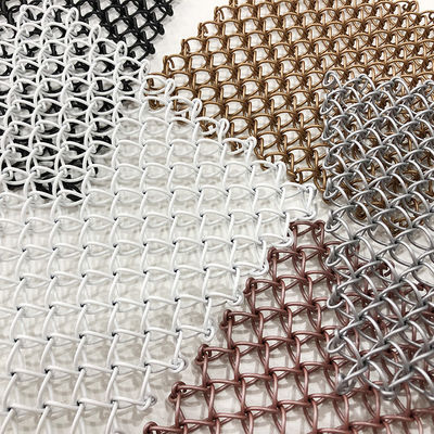 Çevre Koruması Kolay Kalıplama İnşaat Metal Mesh Tavan