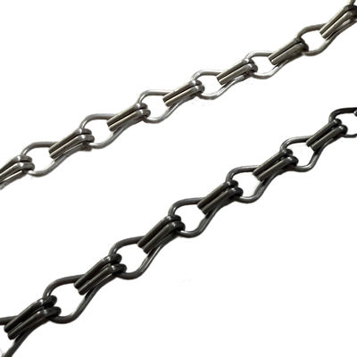 24 mm zincir mesafesi ve aksesuar rayları ve diğer ekipmanları ile özelleştirilebilir alüminyum zincir uç ekranı