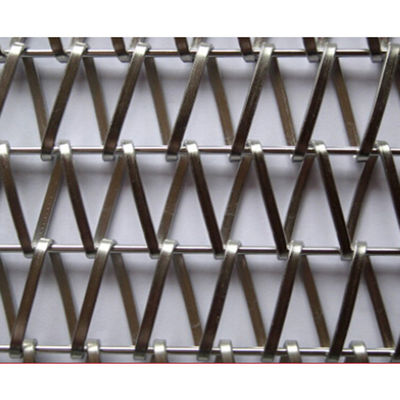 10 mm kalınlığı Mimarlık Metal kumaş Binalar için mükemmel çözüm Yapısal