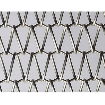 10 mm kalınlığı Mimarlık Metal kumaş Binalar için mükemmel çözüm Yapısal
