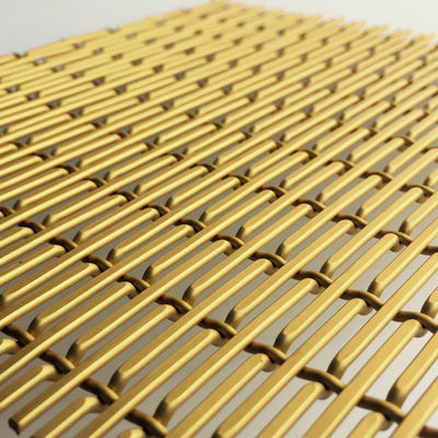 Design Metal Screen Decorative Wall Panels for Living Room Partition Aluminium Wire Mesh Room Dividers (Oturma Odası Bölücüler için tasarım metal ekran dekoratif duvar panelleri)