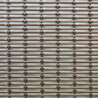 Üstün Ekonomik Çevreye Yönelmiş Ağlama 17,5 mm Dekoratif Dokuma Tel Ağı