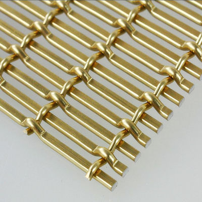 1.5mm/2mm Warp Diameter Wire Mesh, endüstriyel ağır görev için %45.7 açıklık alanı