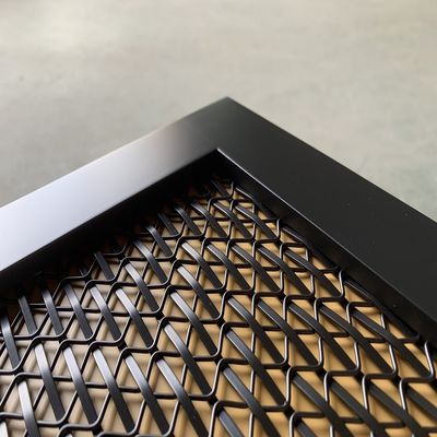 4.5mm Ağ Kalınlığı Paslanmaz Çelik Metal Dolap Kapıları için Dekoratif Tel ızgaraları