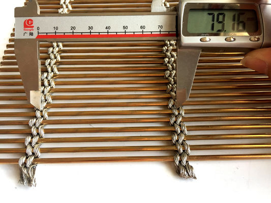 Paslanmaz Çelik Metal Mesh 7mm Galvanizli PVD Anti tırmanış Güvenlik Çit Ağı Kaplama Hapishanesi Perimetre Koruması