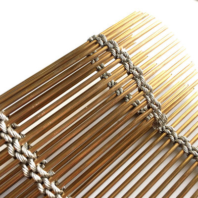Paslanmaz Çelik Metal Mesh 7mm Galvanizli PVD Anti tırmanış Güvenlik Çit Ağı Kaplama Hapishanesi Perimetre Koruması