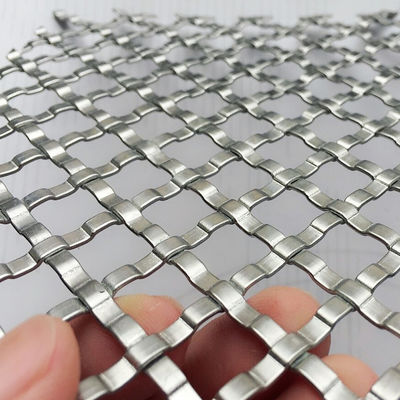 İçeri dışı paslanmaz çelik metal örgü panelleri Premium tasarım projeleri için özelleştirilmiş bitiş