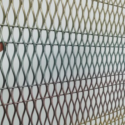 Kişiselleştirilebilir Metal Mesh Halka açık Ayarlar Genişliği 0.6m-2.4m Özel
