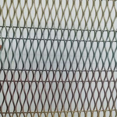 Kişiselleştirilebilir Metal Mesh Halka açık Ayarlar Genişliği 0.6m-2.4m Özel