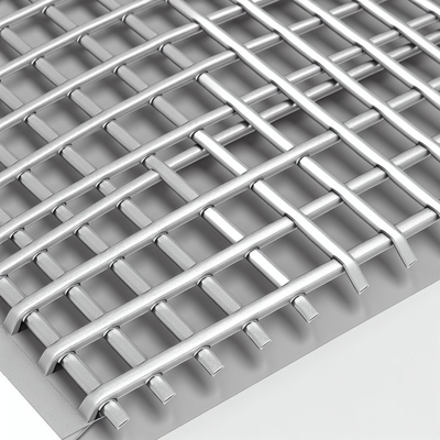 0.035KGS/M Anodize Alüminyum Alaşımlı Mimarlık Dokuma Tel Ağı