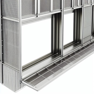 Bina Cepheleri için 12mm Alüminyum Alaşımlı Mimari Mesh Perde