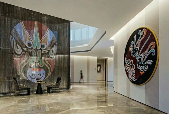 Kapılar için güçlü ve dayanıklı metal zincirli sineklik/böcek kovucu kapı perdesi