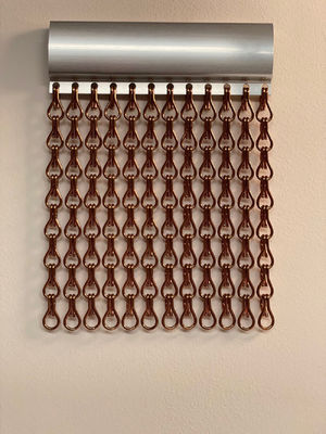 Endüstriyel Güvenlik Standartlarını karşılamak için tasarlanmış Yüksek Güçlü Alüminyum Zincir Uçuş Ekranı