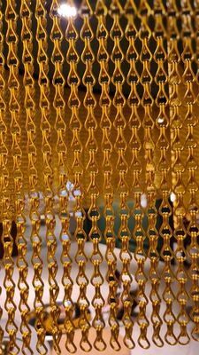 12x24mm Zincir Boyutu Alüminyum Zincir Uçan Ekranı % 60 Açık Alan ve Etkili Uçan Kontrolü için 1.2mm Tel Diametresi