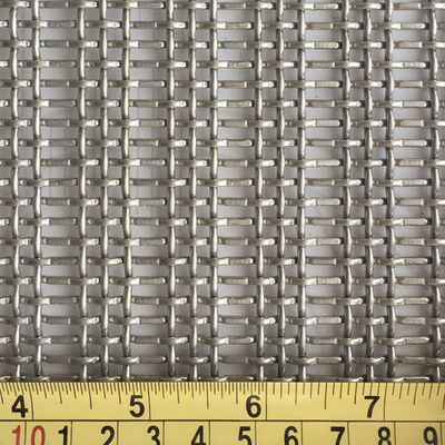 Good Flexibility Stainless Steel Architectural Mesh with 2.5mm X 4 Cable Diameter and Antique Bronze Plated Surface for Building Facades