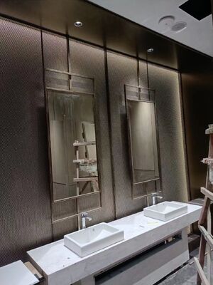 Ticari ve Endüstriyel Uygulamalar için Özelleştirilmiş Genişlik Mimari Metal Mesh Genişletilmiş Mesh Tipi Alüminyum Paneller