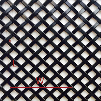 Ticari ve Endüstriyel Uygulamalar için Özelleştirilmiş Genişlik Mimari Metal Mesh Genişletilmiş Mesh Tipi Alüminyum Paneller